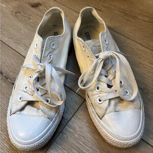 White Converse Sneakers